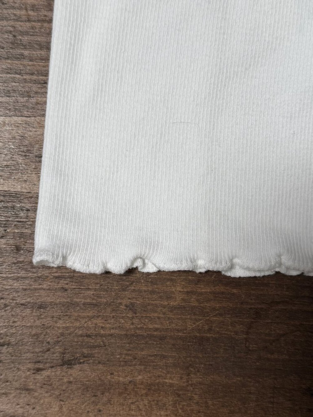 Exclusive J.Crew x Rouje Paris & New York Collab Ribbed Knit Tee NWOT - Picture 4 of 11
